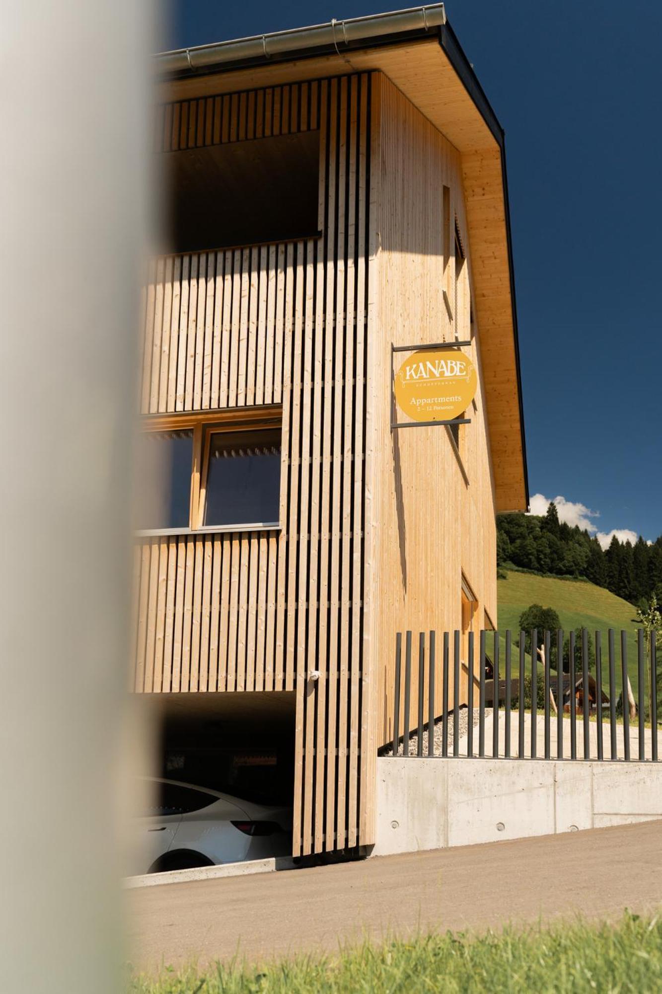 Haus Kanabe Schoppernau Exteriör bild