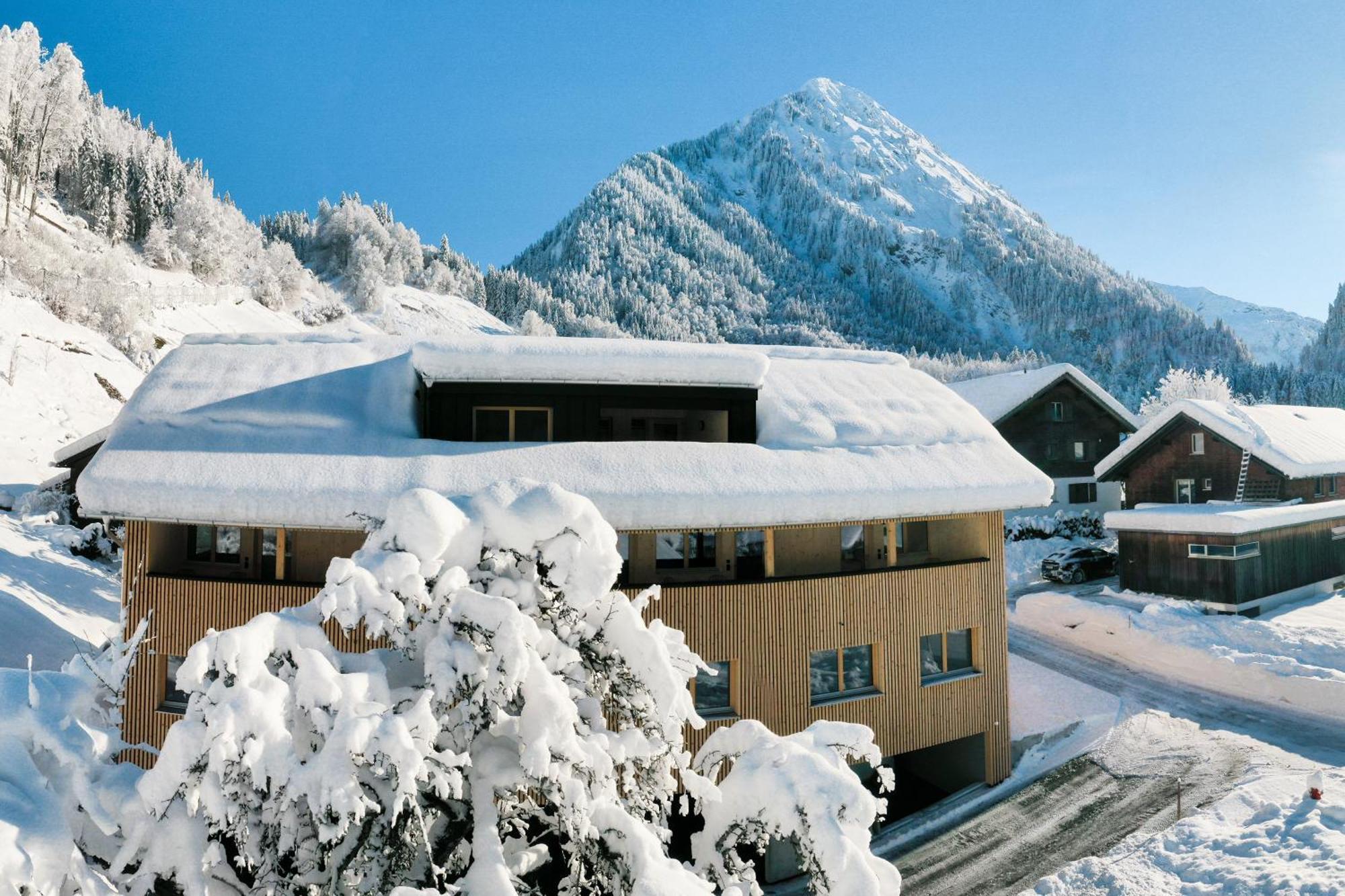 Haus Kanabe Schoppernau Exteriör bild
